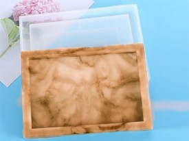 Molde silicona bandeja rectangular grande